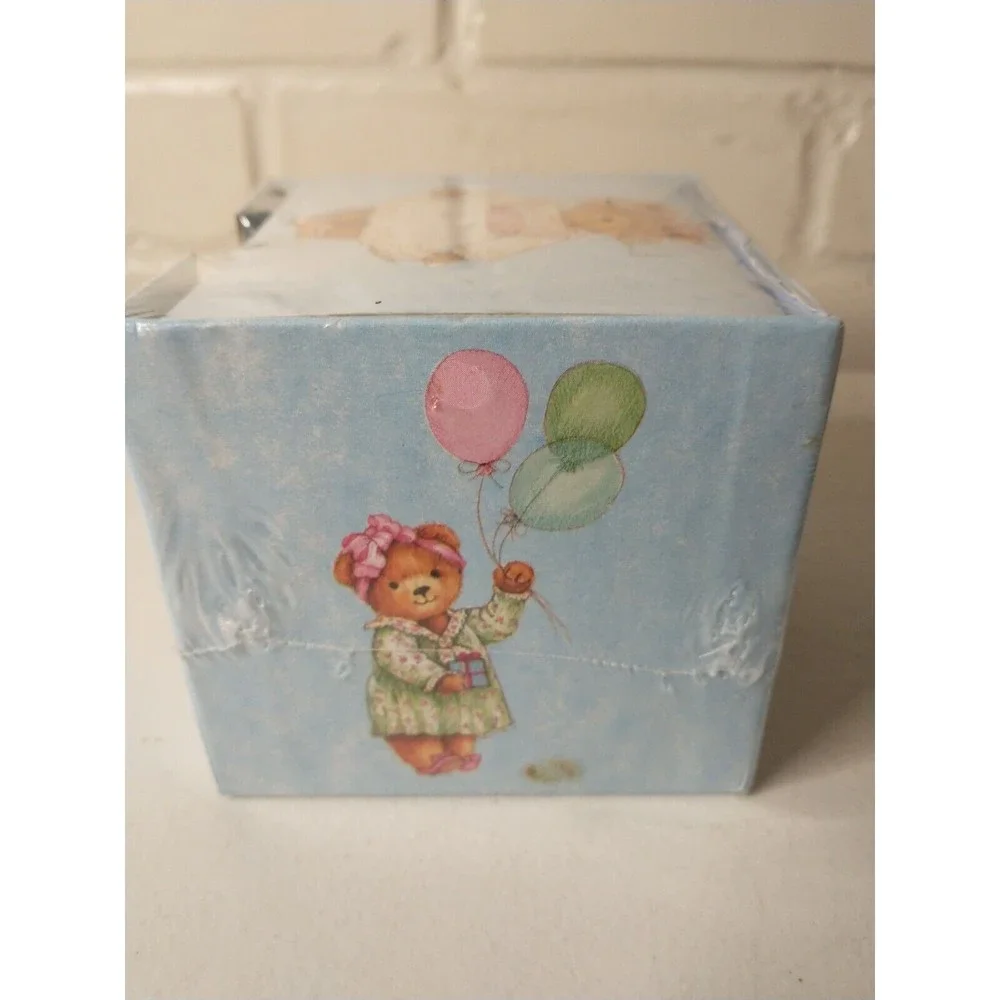Bear Memo Cube Mini Telephone Address Book Vintage